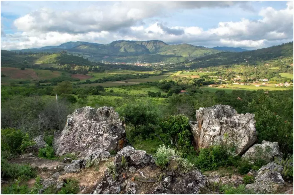 Santa Cruz arial view
